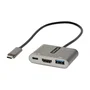 StarTech.com Adaptador Multipuertos USB-C CDP2HDUACP2 HDMI 4K 100W Gris