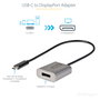 StarTech.com Adaptador USB-C a DisplayPort 1.4, 8K/4K 60Hz, 30cm