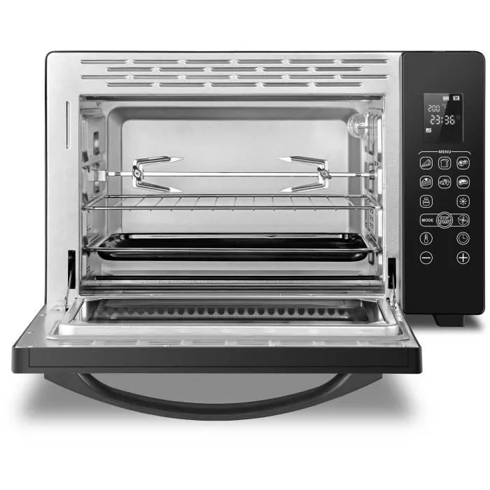 Continental Edison CEMF38DIG Mini Horno Eléctrico 38L Negro 1600W con Asador y Circulación Natural Continental Edison CEMF38DIG Mini Horno Eléctrico 38L Negro 1600W con Asador y Circulación Natural