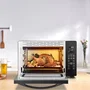 Continental Edison CEMF38DIG Mini Horno Eléctrico 38L Negro 1600W con Asador y Circulación Natural
