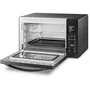 Continental Edison CEMF38DIG Mini Horno Eléctrico 38L Negro 1600W con Asador y Circulación Natural