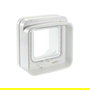 SureFlap SUREFEED Microchip DualScan Gatera para Gatos con Escaneo por Microchip y Seguridad, Blanca, Plástico, Alimentación por Batería (DSCF001)