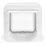 Sureflap DualScan Chatiere con Chip Electrónico Blanco para Varios Animales y Control de Acceso