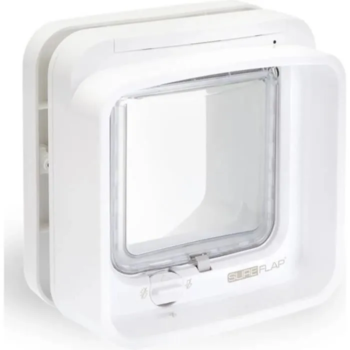 Sureflap DualScan Chatiere con Chip Electrónico Blanco para Varios Animales y Control de Acceso Sureflap DualScan Chatiere con Chip Electrónico Blanco para Varios Animales y Control de Acceso
