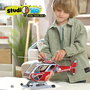 Educa Puzzle 3D Helicóptero de Rescate Modelo 19187 con Tuercas y Tornillos para Construir, +5 Años