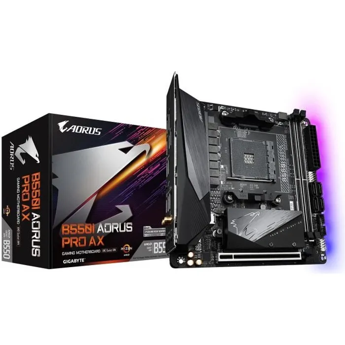 Gigabyte B550I AORUS PRO AX Mini ITX AMD B550