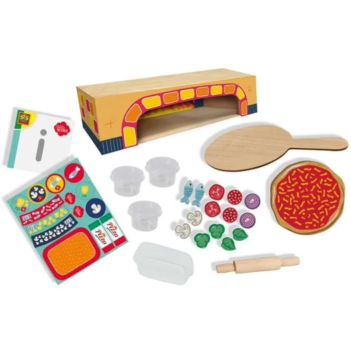 Ses Creative Juego de Horno de Pizza Infantil para Crear Pizzas