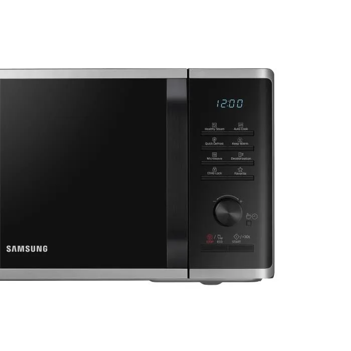 Samsung MS23K3555ES Microondas SOLO 23L 800W 20 programas Negro y Plata Samsung MS23K3555ES Microondas SOLO 23L 800W 20 programas Negro y Plata