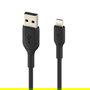 Belkin Cable Lightning a USB-A Boost Charge 2 m Negro - Para iPhone, iPad, iPod - Conexión y Carga