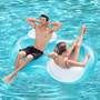 Bestway Rueda Doble Hinchable con Almohada 188x117 cm Playa y Piscina 43009
