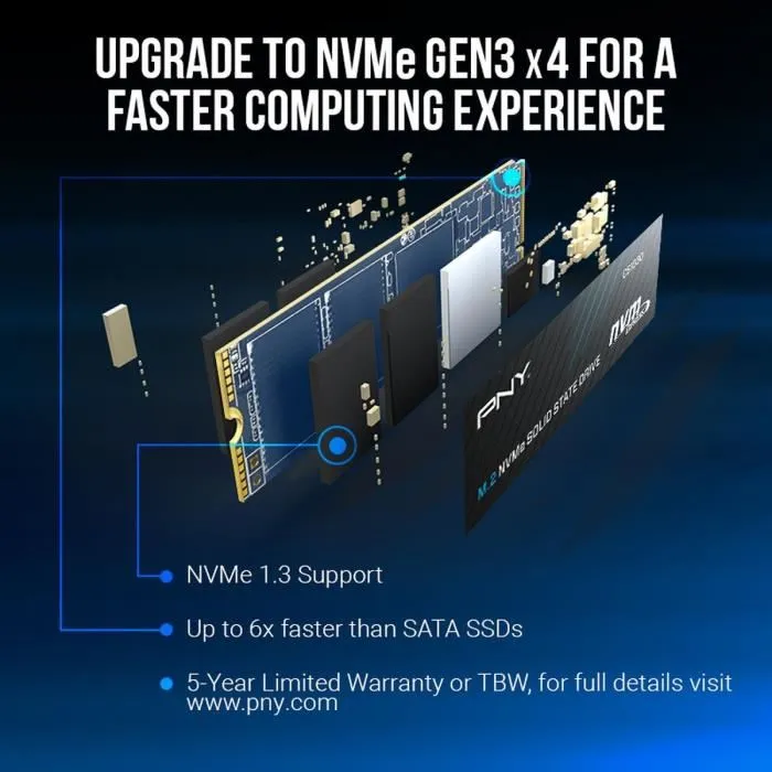 PNY CS1030 M.2 NVMe 250 GB PNY CS1030 M.2 NVMe 250 GB