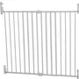 Dreambaby Barrera de seguridad Broadway Extra grande L 76/134,5 x H 76 cm Blanco - Para atornillar