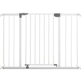 Dreambaby Barrera de seguridad Extra grande LIBERTY - Por presión - L 99/105.5 x H 75 cm - Blanco