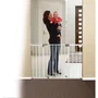 Dreambaby Barrera de seguridad Extra grande LIBERTY - Por presión - L 99/105.5 x H 75 cm - Blanco