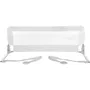 Dreambaby Barandilla de Cama PHÖENIX Extra Grande, Plegable y Portátil, L 110 x A 45,5 cm - Blanco