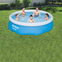 Bestway Piscina Autoportante Redonda Fast Set Pools Ø305x76 cm con Filtro