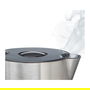 Bosch TWK8611P - Hervidor de Agua Estilo Styline 1.5 L, 2400 W, Blanco/Acero Inoxidable/Antracita, Filtro, Función Mantener Caliente, Base Giratoria 360°
