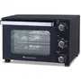 Continental Edison CEMF28B2 Mini Horno Eléctrico 28L Negro 1500W con Asador y Circulación Natural