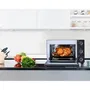Continental Edison CEMF28B2 Mini Horno Eléctrico 28L Negro 1500W con Asador y Circulación Natural
