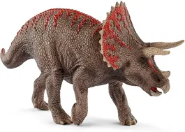 Schleich Figura 15000 Triceratops - Figura de dinosaurio detallada y pintada a mano para juegos educativos
