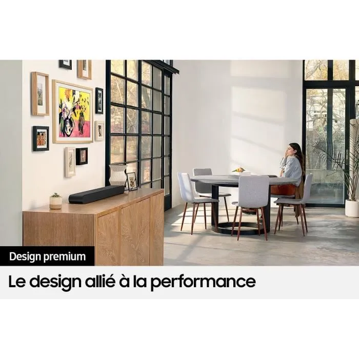 Samsung Barra de Sonido HW-S50B One Body Subwoofer Integrado 3.0Ch + Bluetooth DTS Virtual:X