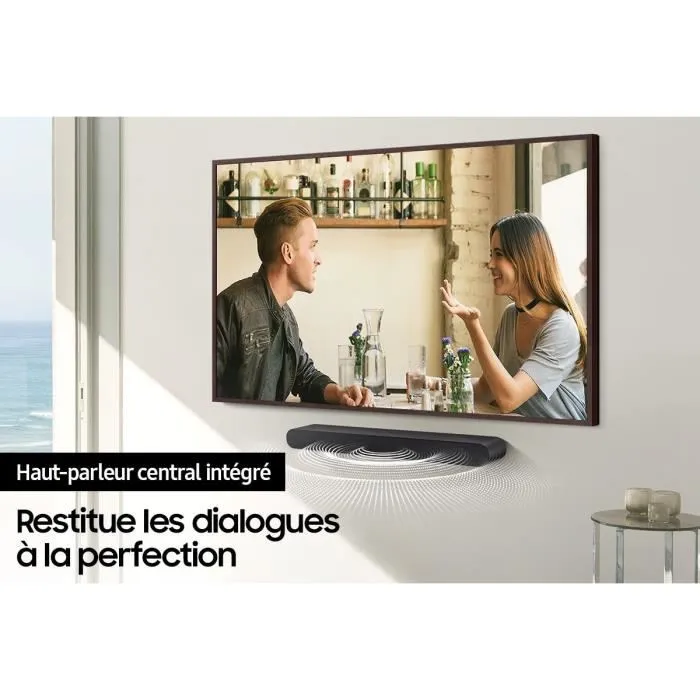 Samsung Barra de Sonido HW-S50B One Body Subwoofer Integrado 3.0Ch + Bluetooth DTS Virtual:X