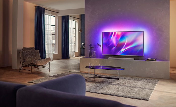 Philips TAB8505/10 Barra de Sonido 2.1 Canales 200 W con Subwoofer Inalámbrico Plata