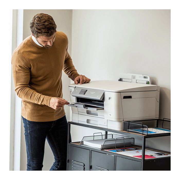 Brother HL-J6010DW Impresora Laser Color A3 Negocio, Duplex Automático, WiFi, NFC, 30 ppm Negro, 1200 x 4800 DPI, 3500 Páginas/Mes, Blanco Brother HL-J6010DW Impresora Laser Color A3 Negocio, Duplex Automático, WiFi, NFC, 30 ppm Negro, 1200 x 4800 DPI, 3500 Páginas/Mes, Blanco