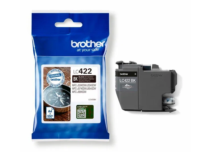 Brother Cartucho de Tinta LC422BK Negro