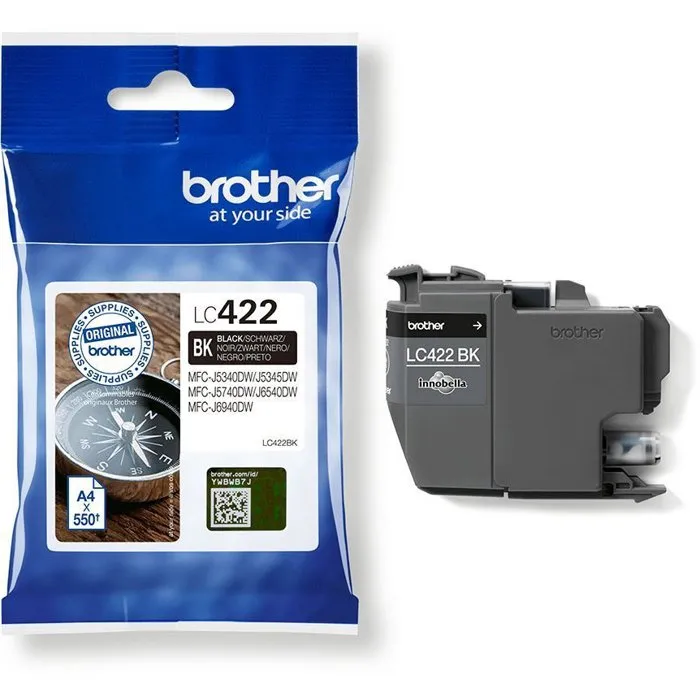 Brother Cartucho de Tinta LC422BK Negro