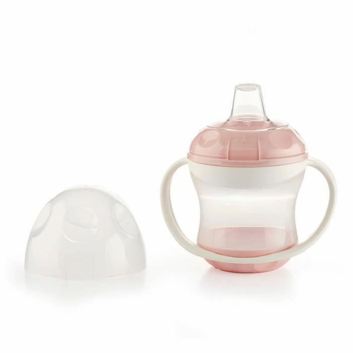 Thermobaby Vaso con tapa antigoteo - Rosa empolvado Thermobaby Vaso con tapa antigoteo - Rosa empolvado