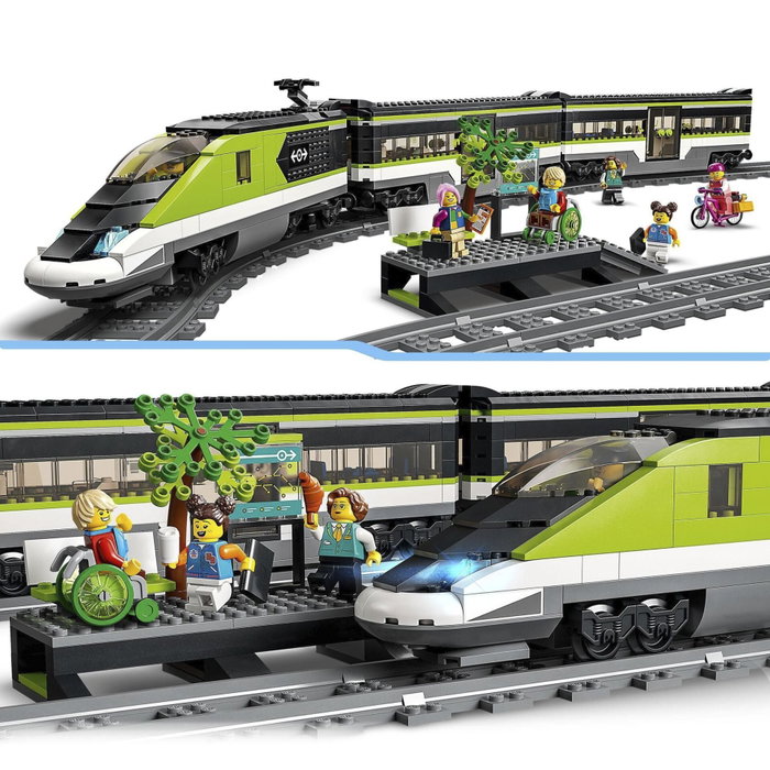 LEGO City Tren de Pasajeros de Alta Velocidad 60337 Teledirigido