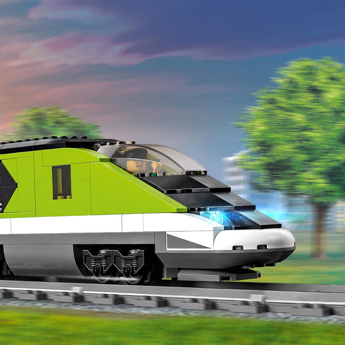 LEGO City 60337 Express Passenger Train Tren de Pasajeros de Alta Velocidad
