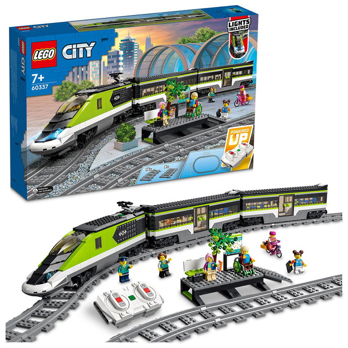 LEGO City 60337 Express Passenger Train Tren de Pasajeros de Alta Velocidad