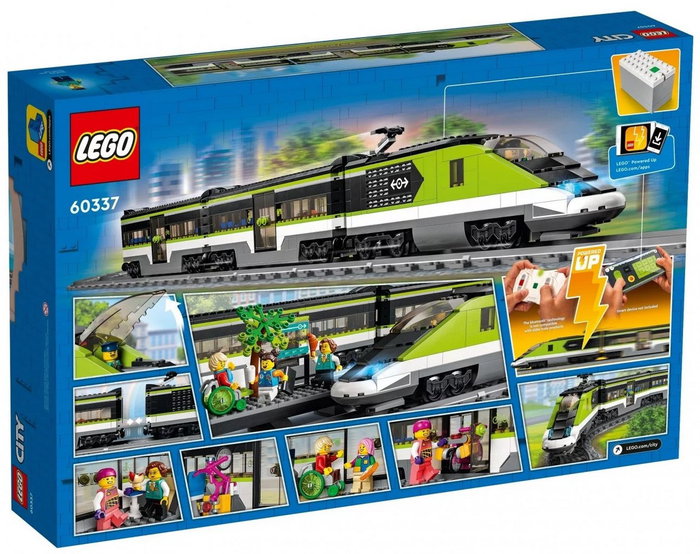 LEGO City 60337 Express Passenger Train Tren de Pasajeros de Alta Velocidad