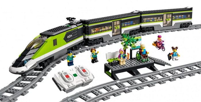 LEGO City 60337 Express Passenger Train Tren de Pasajeros de Alta Velocidad