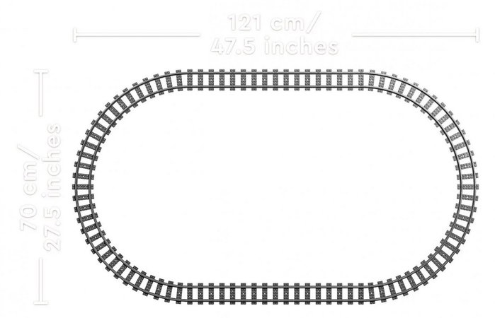 LEGO City 60337 Express Passenger Train Tren de Pasajeros de Alta Velocidad