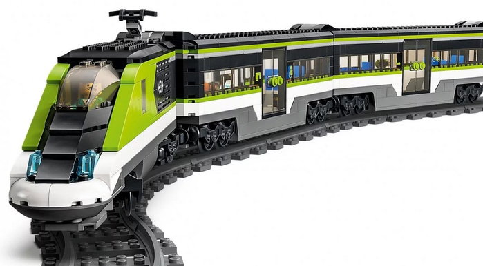 LEGO City 60337 Express Passenger Train Tren de Pasajeros de Alta Velocidad