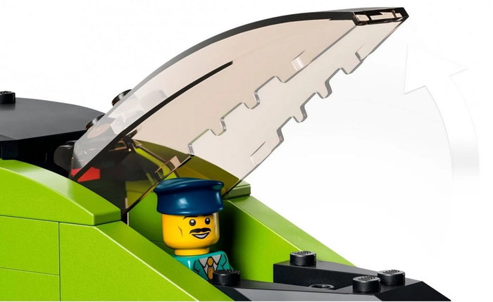LEGO City 60337 Express Passenger Train Tren de Pasajeros de Alta Velocidad
