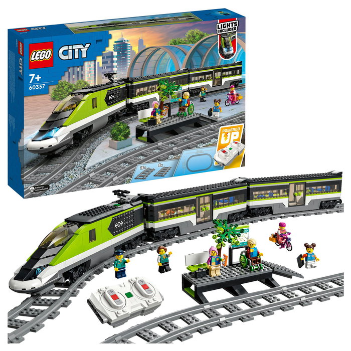 LEGO City Tren de Pasajeros de Alta Velocidad, Juego de Construcción, 764 Piezas, 7+ Años