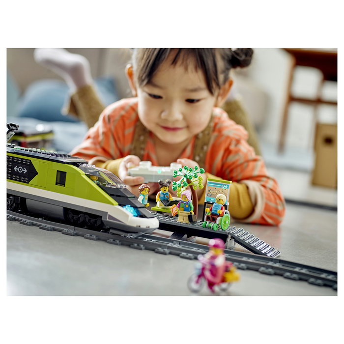 LEGO City Tren de Pasajeros de Alta Velocidad, Juego de Construcción, 764 Piezas, 7+ Años