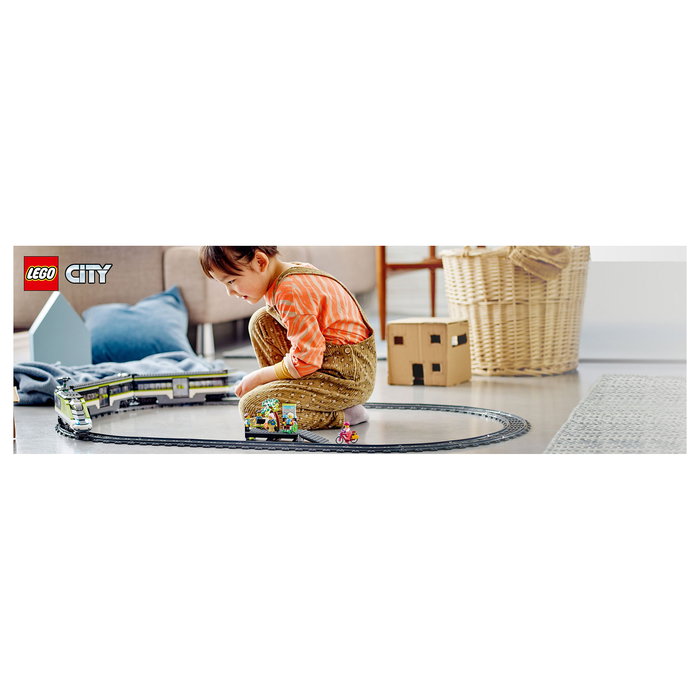 LEGO City Tren de Pasajeros de Alta Velocidad, Juego de Construcción, 764 Piezas, 7+ Años