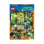LEGO 60341 City Stuntz The Stunt Challenge: Péndulos, Stunt Bike Adventure Motocicleta Juguete para niñas y niños a partir de 5 años