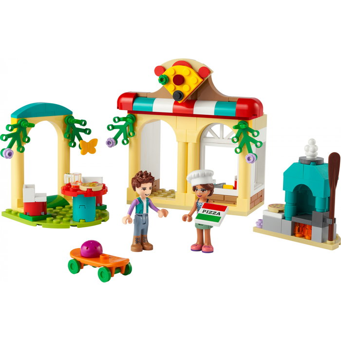 LEGO 41705 Friends Heartlake City Pizzeria - Juego de construcción para niños y niñas de 5 a 99 años, 144 piezas