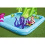 Bestway Piscina Infantil Zona de Juegos Acuático Fantástico 239 x 206 x 86 cm con Fuente y Tobogán