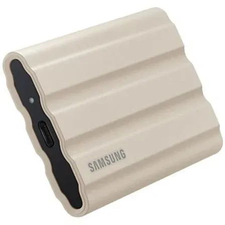 Disco Externo SSD Samsung Portable T7 Shield 2TB/ USB 3.2/ Beige Disco Externo SSD Samsung Portable T7 Shield 2TB/ USB 3.2/ Beige
