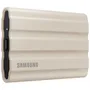 Disco Externo SSD Samsung Portable T7 Shield 2TB/ USB 3.2/ Beige