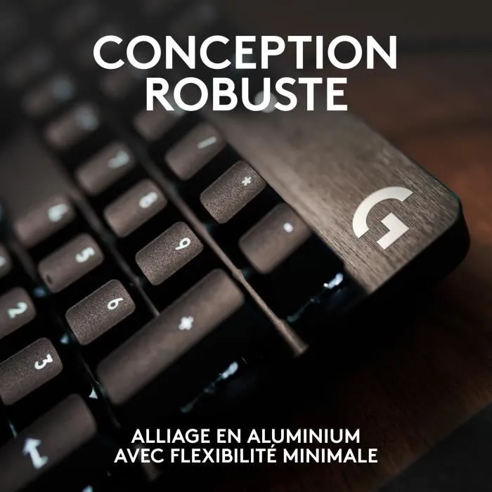 Logitech G G413 TKL SE Teclado Mecánico para Juegos, Retroiluminado, Aluminio Negro, Teclas PBT