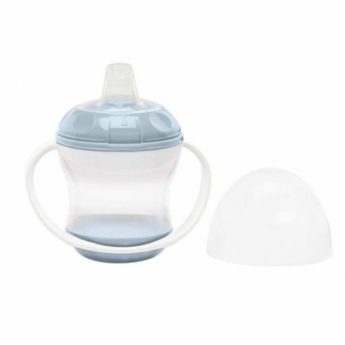Thermobaby Vaso antigoteo con tapa - Flor azul Thermobaby Vaso antigoteo con tapa - Flor azul
