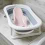 Thermobaby ATOLL - Hamaca de baño para bebé, reclinable, para 0-8 meses (hasta 70 cm/8 kg), Rosa Polvo